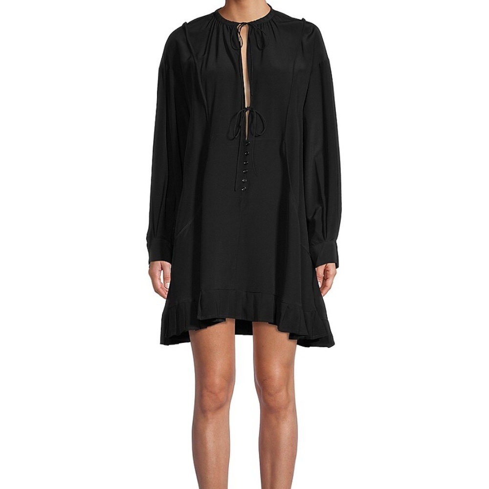 IRO Trony loose mini dress 100% silk